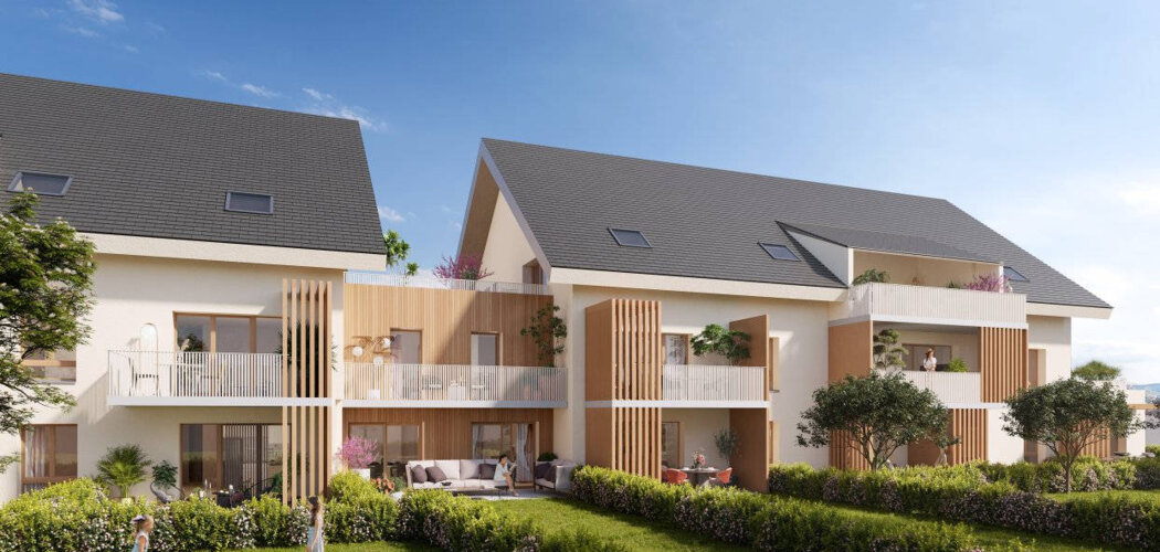 Programme immobilier neuf LE CLOS MARTENEX - Rumilly appartements neufs entre Annecy et lac du Bourget (74150) - Référence : 16206