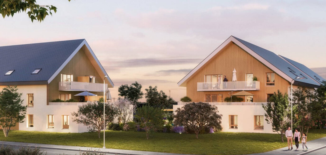 Programme immobilier neuf LE CLOS MARTENEX - Rumilly appartements neufs entre Annecy et lac du Bourget (74150) - Référence : 16206