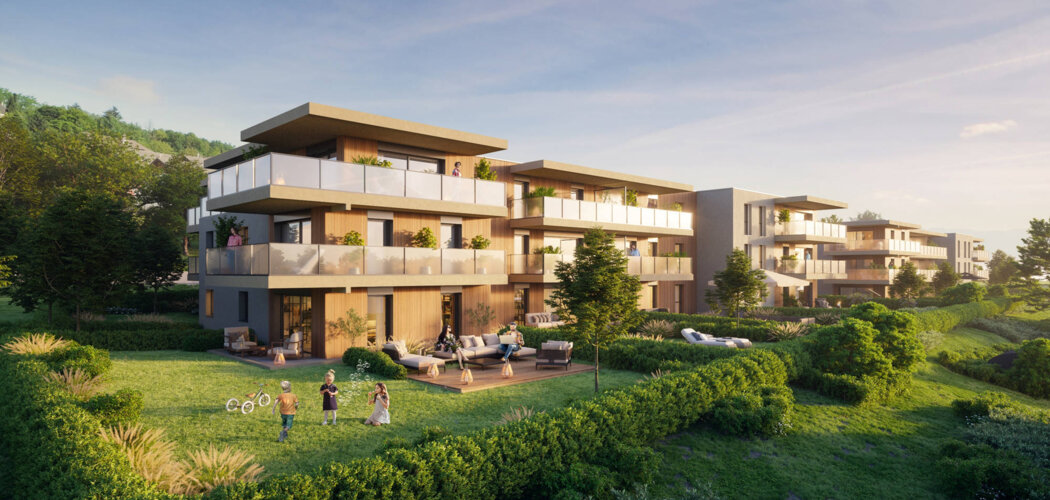 Programme immobilier neuf TIE BREAK - Rumilly secteur des Tennis à proximité de la gare (74150) - Référence : 16183