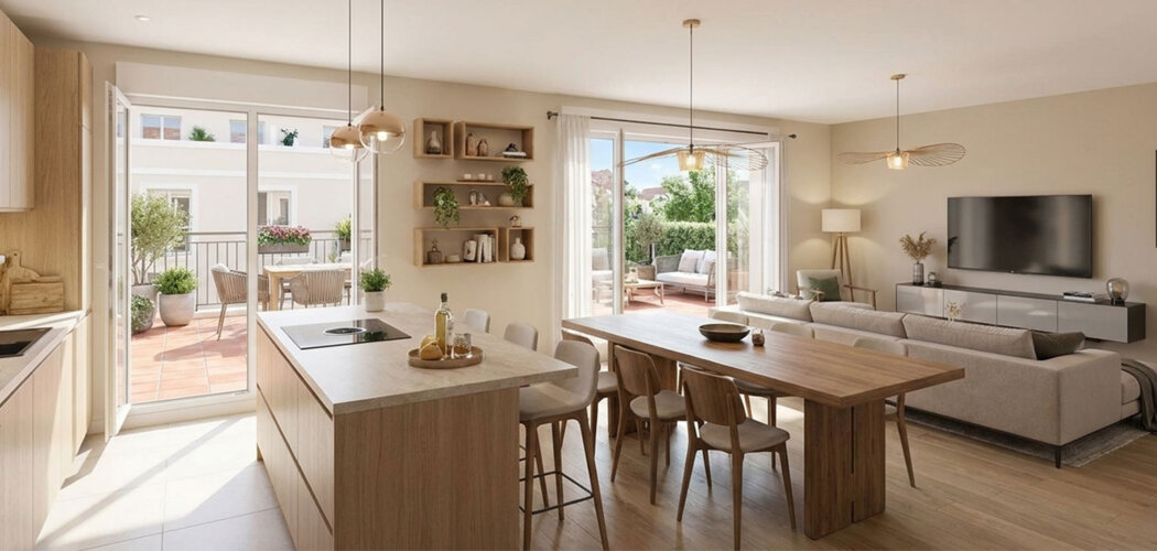 Programme immobilier neuf Sensation - Saclay appartements lumineux au cœur du Plateau (91400) - Référence : 17619