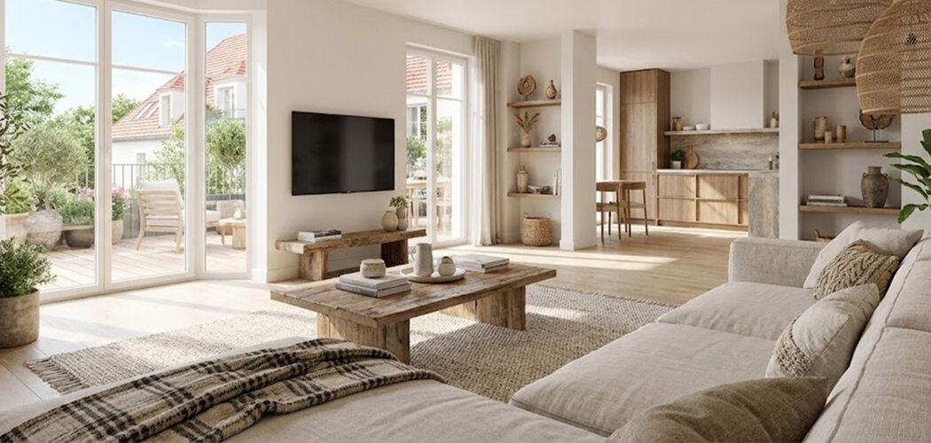 Programme immobilier neuf Le Clos des Meulières - Saclay résidence villageoise au cœur du centre (91400) - Référence : 17437
