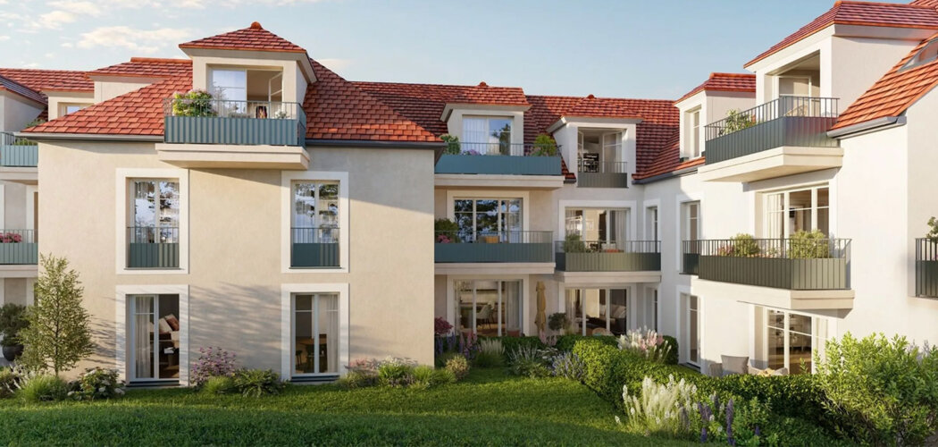 Programme immobilier neuf Le Clos des Meulières - Saclay résidence villageoise au cœur du centre (91400) - Référence : 17437