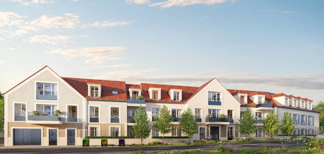 Programme immobilier neuf Le Clos des Meulières - Saclay résidence villageoise au cœur du centre (91400) - Référence : 17437