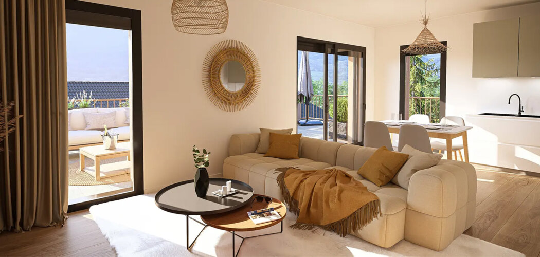 Programme immobilier neuf Harmonya - Saint-Alban-Leysse au cœur des Bauges (73230) - Référence : 13693