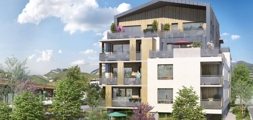 Programme immobilier neuf RESIDENCE SESAME - Saint-Alban-Leysse résidence intimiste à 15 minutes du lac du Bourget (73230) - Référence : 11787
