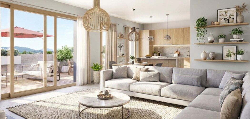 Programme immobilier neuf RESIDENCE SESAME - Saint-Alban-Leysse résidence intimiste à 15 minutes du lac du Bourget (73230) - Référence : 11787