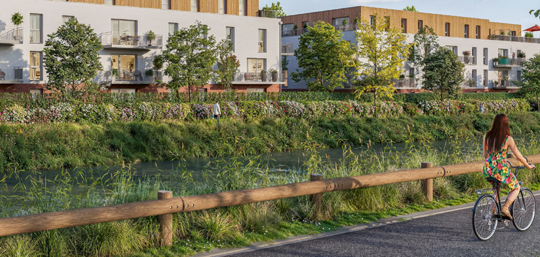 Programme immobilier neuf REFLETS D'Ô - Saint-Amand-les-Eaux vivre au cœur d’un parc naturel et du canal (59230) - Référence : 16982