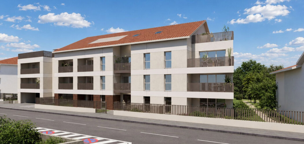 Programme immobilier neuf Opale - Saint-André-de-Corcy cadre nature à 4 min de la gare (01390) - Référence : 17450