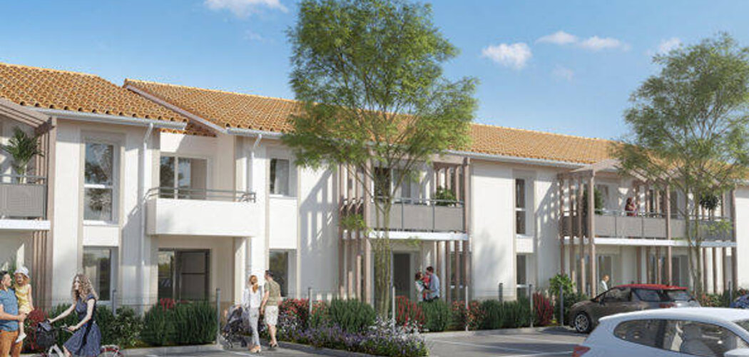 Programme immobilier neuf Résidence des chênes - Saint-André-de-Cubzac : Appartements T1–T3 avec balcons, jardins et parking à 6 min de la gare (33240) - Référence : 5939