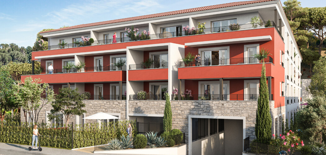 Programme immobilier neuf RIVES MÉRINDOL - Saint-André-de-la-Roche centre près de Nice (06730) - Référence : 14333