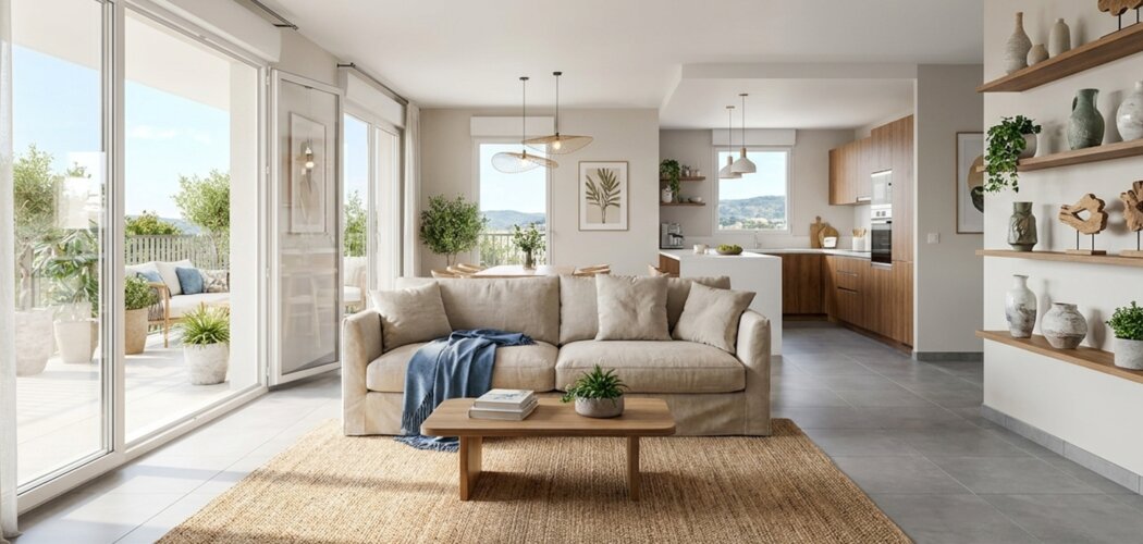 Programme immobilier neuf RIVES MÉRINDOL - Saint-André-de-la-Roche centre près de Nice (06730) - Référence : 14333