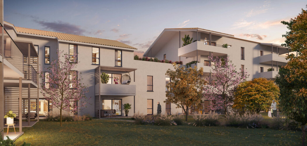 Programme immobilier neuf SAN ANDREA - Saint-André-de-Sangonis : Appartements studio–T4 avec terrasses, verger partagé et proximité vallée de l’Hérault (34725) - Référence : 14713