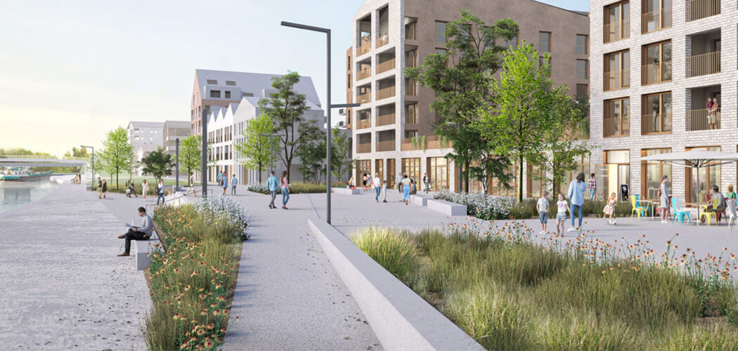 Programme immobilier neuf QUAI 22 - Saint-André-lez-Lille résidence livrée près de la gare (59350) - Référence : 17590