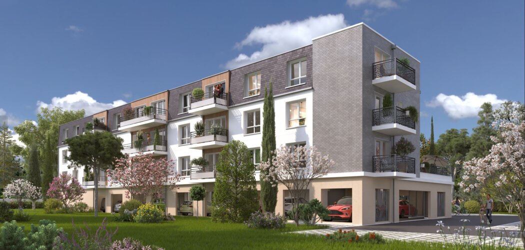 Programme immobilier neuf Cœur Boisé - Saint-Aubin-lès-Elbeuf proche gare à pied (76410) - Référence : 10243