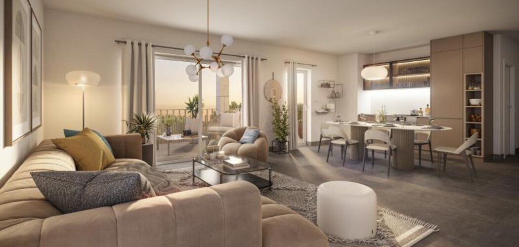 Programme immobilier neuf Confidences - Saint-Aunès : logements neufs T2–T4 dans le quartier des Châtaigniers proche de Montpellier (34130) - Référence : 15078