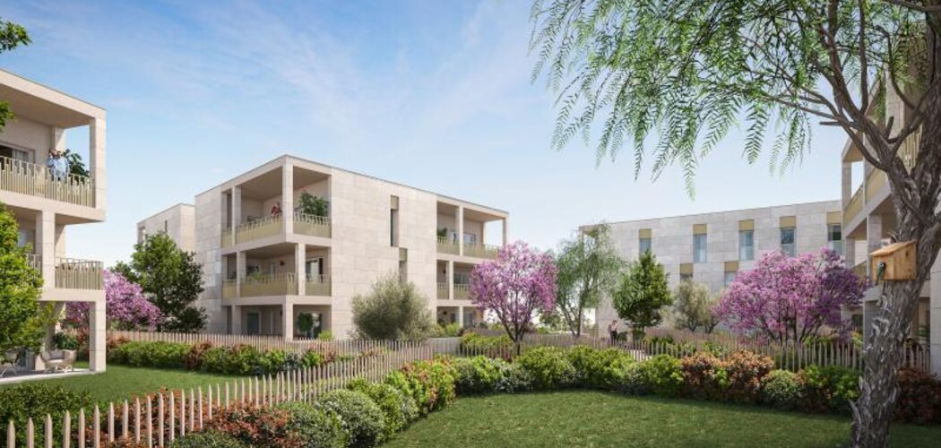 Programme immobilier neuf Confidences - Saint-Aunès : logements neufs T2–T4 dans le quartier des Châtaigniers proche de Montpellier (34130) - Référence : 15078