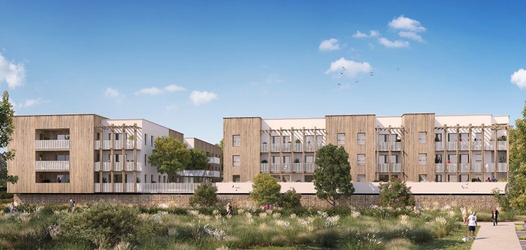 Programme immobilier neuf EMPREINTE - Saint-Avé : 46 appartements neufs T2–T5 dans l’éco-quartier Beau Soleil à 10 min de Vannes (56890) - Référence : 15709