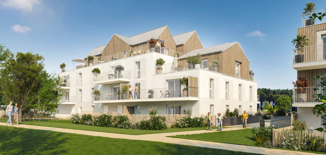Programme immobilier neuf L'OREE DE KEROZER - Saint-Avé proche de Vannes et du bois de Kerozer (56890) - Référence : 18430