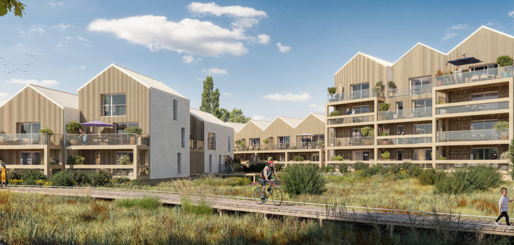 Programme immobilier neuf CAP VERT - Saint-Avé résidence neuve à 11 min de Vannes (56890) - Référence : 17734