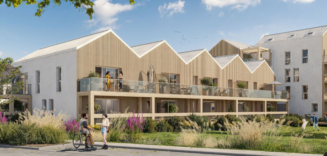 Programme immobilier neuf CAP VERT - Saint-Avé résidence neuve à 11 min de Vannes (56890) - Référence : 17734