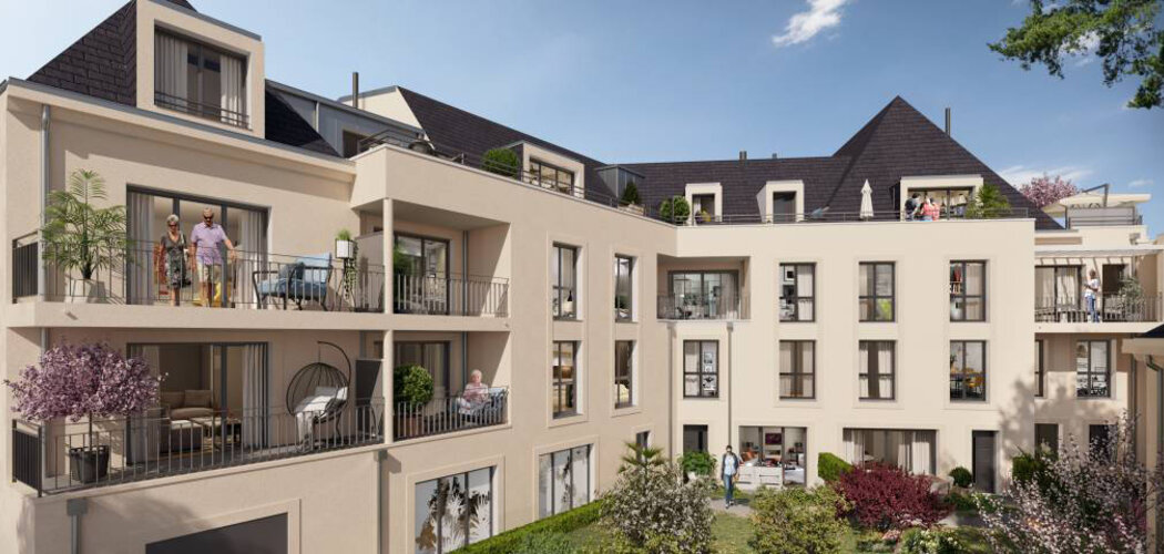 Programme immobilier neuf TERRASSES DU PETIT CHER - Saint-Avertin : Appartements T2–T5 et maisons T3 avec terrasses, vues sur le Cher et proximité centre-bourg (37550) - Référence : 12008