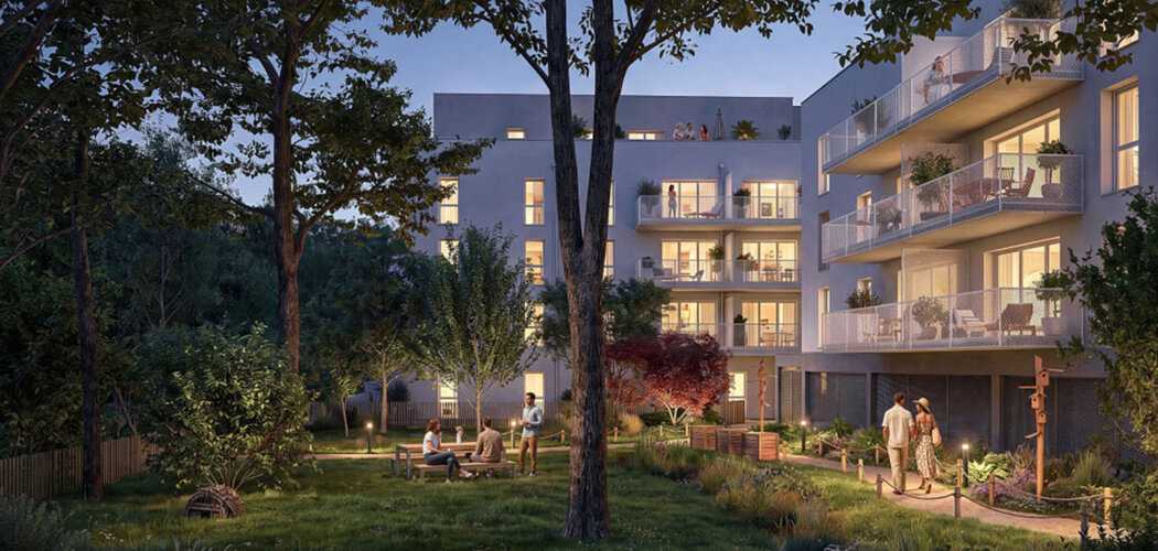 Programme immobilier neuf VERTUOSE - Saint-Barthélemy-d'Anjou résidence végétalisée proche Angers et A87 (49124) - Référence : 17701