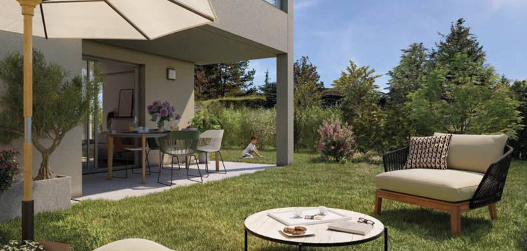Programme immobilier neuf Jardins Secrets - Saint-Bernard proche des bords de Saône (01600) - Référence : 8938