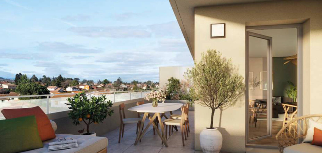 Programme immobilier neuf Jardins Secrets - Saint-Bernard proche des bords de Saône (01600) - Référence : 8938