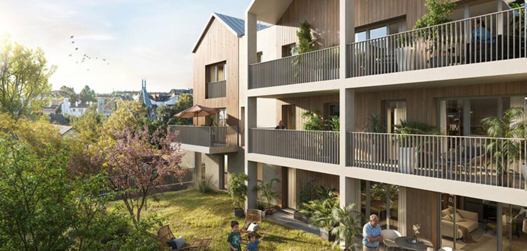 Programme immobilier neuf Les Allées de Sévigné - Saint-Berthevin à proximité de Laval (53940) - Référence : 15658