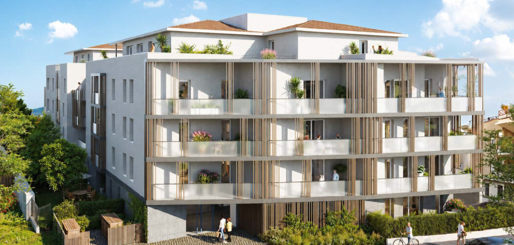 Programme immobilier neuf MURMURE (JEANBRUN) - Saint-Bonnet-de-Mure résidence contemporaine proche de Lyon (69720) - Référence : 18209