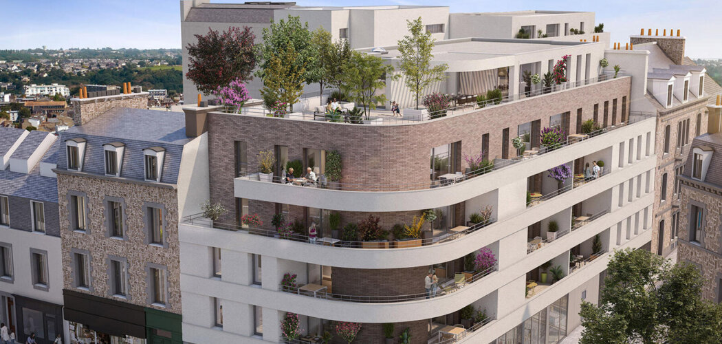 Programme immobilier neuf Kalon An Arvor - Saint-Brieuc cœur de ville à deux pas des commerces (22000) - Référence : 14664