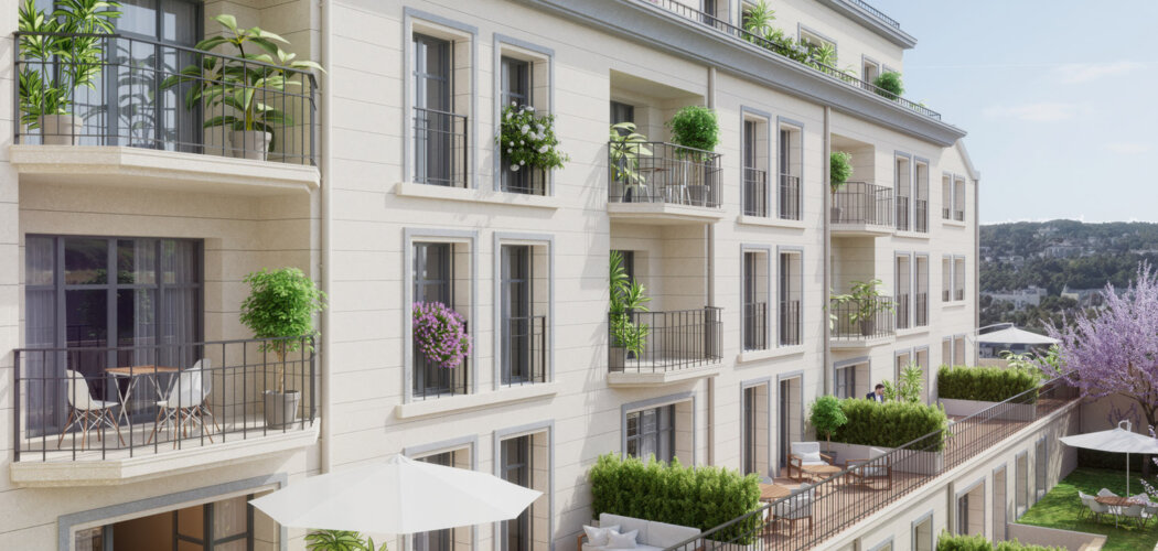 Programme immobilier neuf Résidence Longchamp - Saint Cloud appartements lumineux près des quais de Seine (92210) - Référence : 17474