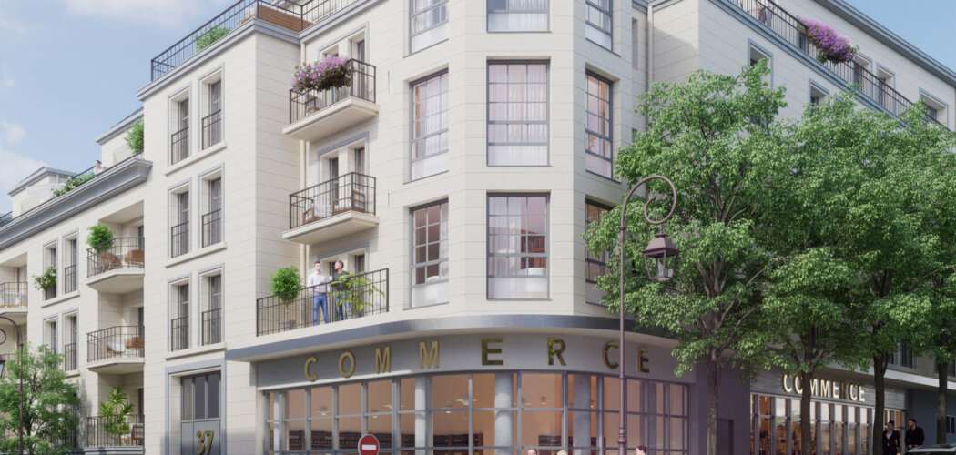 Programme immobilier neuf Résidence Longchamp - Saint Cloud appartements lumineux près des quais de Seine (92210) - Référence : 17474