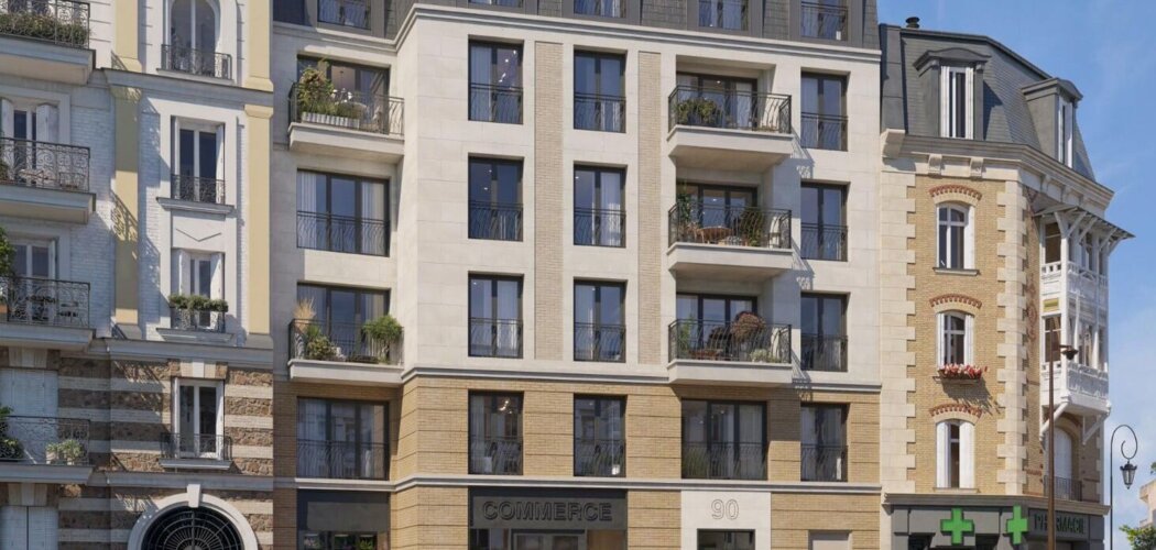 Programme immobilier neuf 90 REPUBLIQUE - Saint-Cloud résidence élégante proche lignes L et U (92210) - Référence : 17758