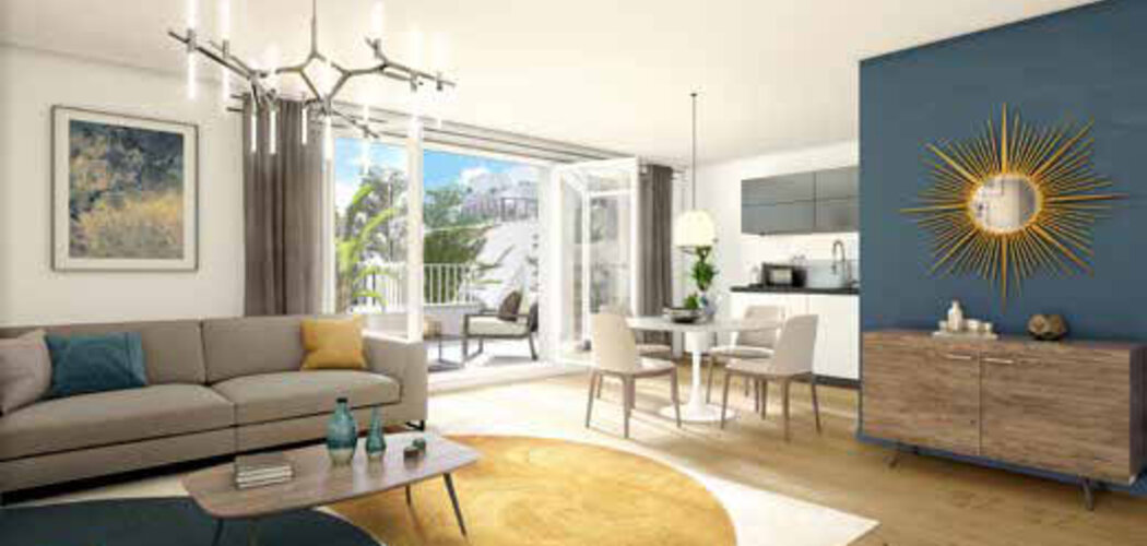 Programme immobilier neuf Domaine d'Hélène - Saint-Cyr-l'Ecole : appartements et villas-appartements neufs du studio au T5 proche du RER C (78210) - Référence : 9679