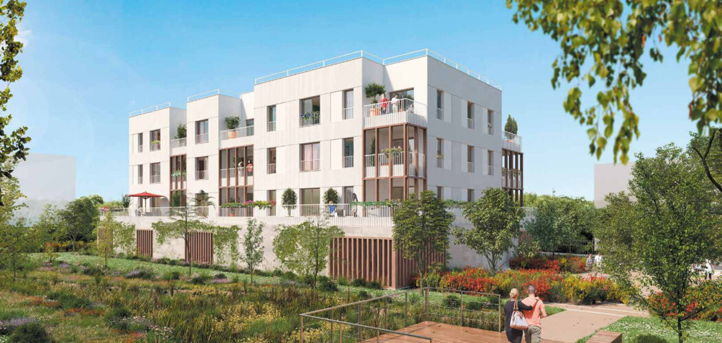 Programme immobilier neuf Domaine d'Hélène - Saint-Cyr-l'Ecole : appartements et villas-appartements neufs du studio au T5 proche du RER C (78210) - Référence : 9679