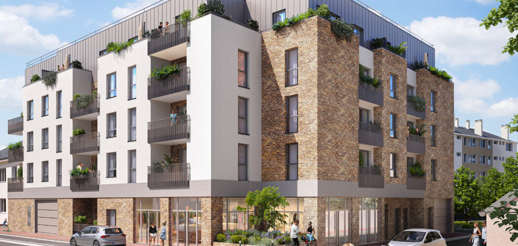 Programme immobilier neuf Esprit Centre - Saint-Cyr-l’École proche de la gare (78210) - Référence : 17005