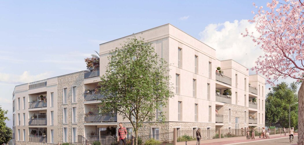 Programme immobilier neuf ALMERIA - Saint-Cyr-l'École proche RER C, Transilien N et U et tram T13 (78210) - Référence : 16359
