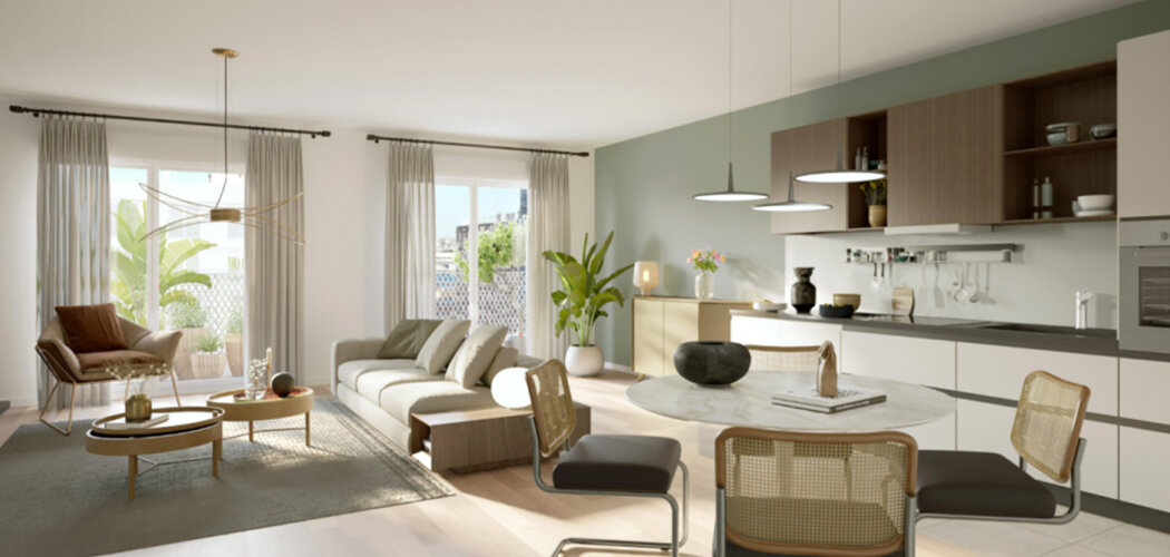 Programme immobilier neuf SAINT DENIS - LES VENELLES DU LANDY - Saint-Denis à deux pas du RER B ET D (93200) - Référence : 16719