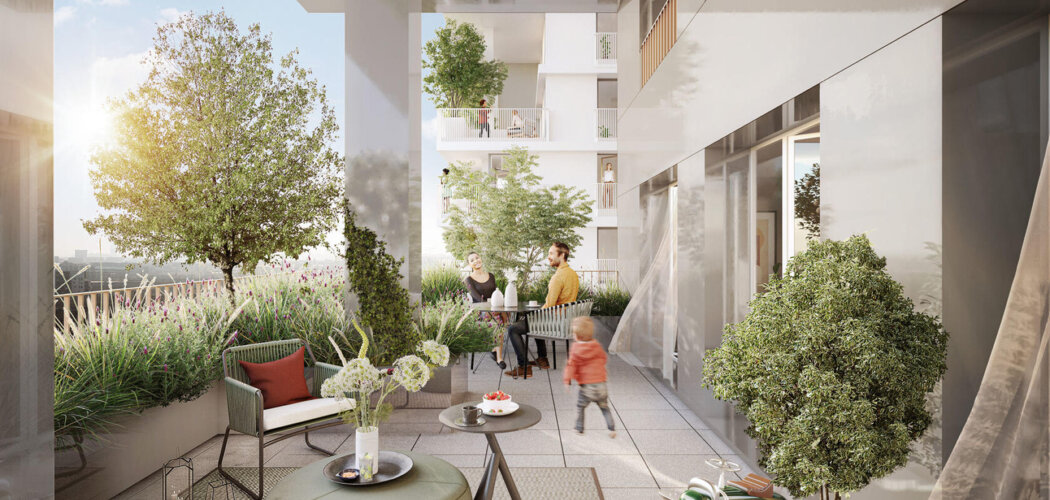 Programme immobilier neuf Les Lumières Pleyel "Astra" - Saint-Denis à proximité des métros 13, 14 et du RER D (93200) - Référence : 15247
