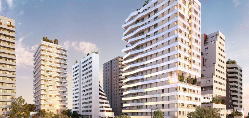 Programme immobilier neuf Les Lumières Pleyel "Astra" - Saint-Denis à proximité des métros 13, 14 et du RER D (93200) - Référence : 15247