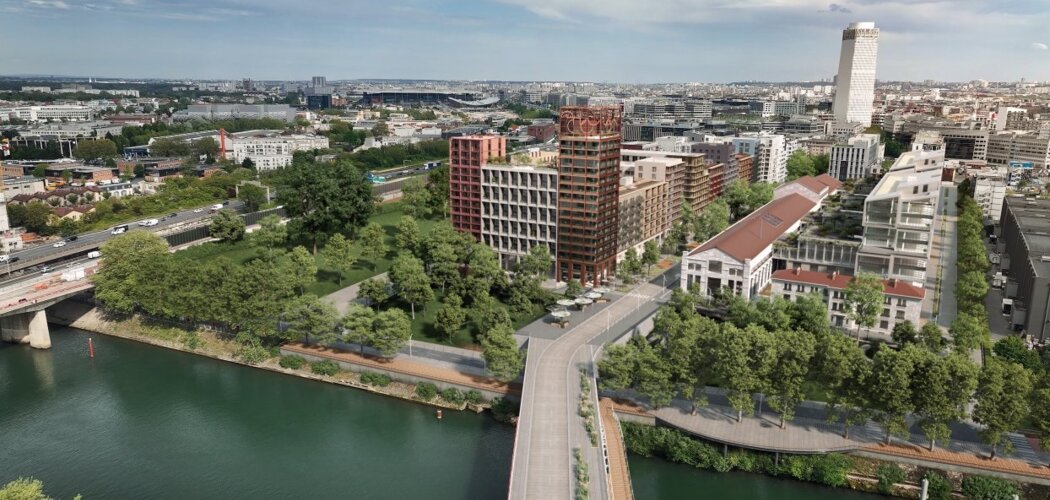 Programme immobilier neuf APOGEE - Saint-Denis : appartements neufs du studio au 5 pièces en village des Athlètes (93200) - Référence : 15431
