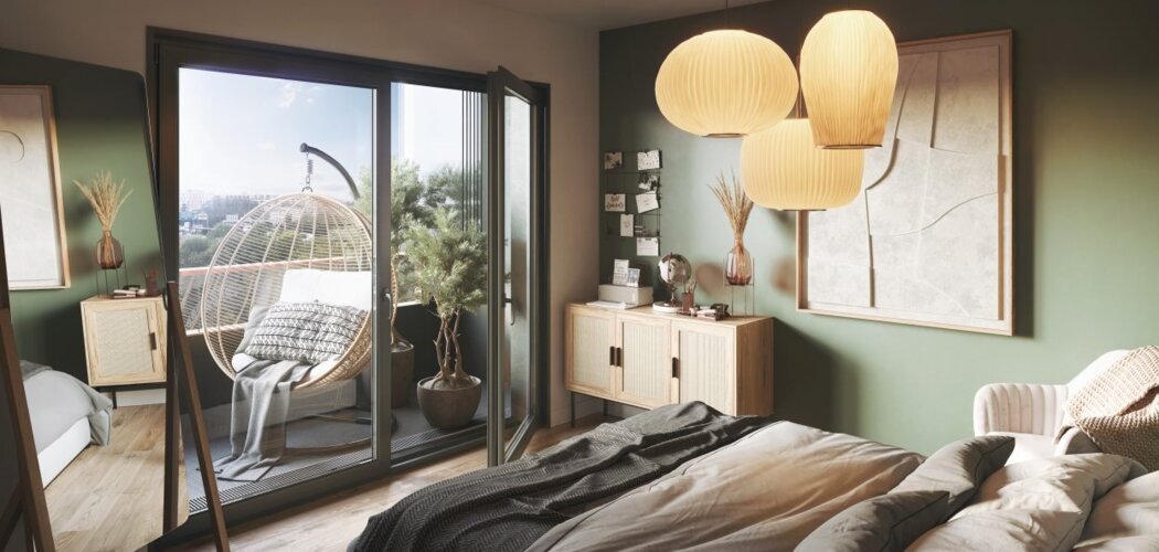 Programme immobilier neuf APOGEE - Saint-Denis : appartements neufs du studio au 5 pièces en village des Athlètes (93200) - Référence : 15431
