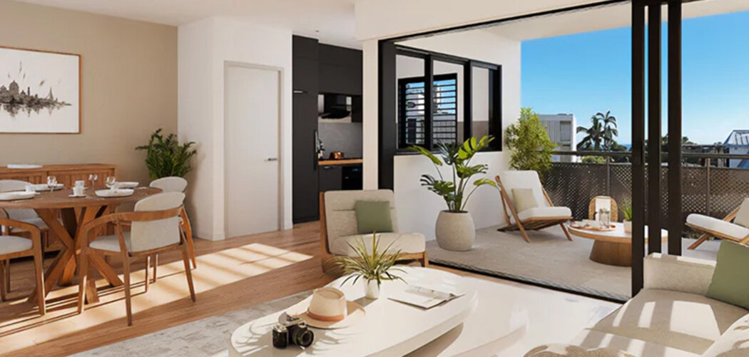 Programme immobilier neuf GIULIA - Saint-Denis centre-ville à deux pas du littoral (97400) - Référence : 12947