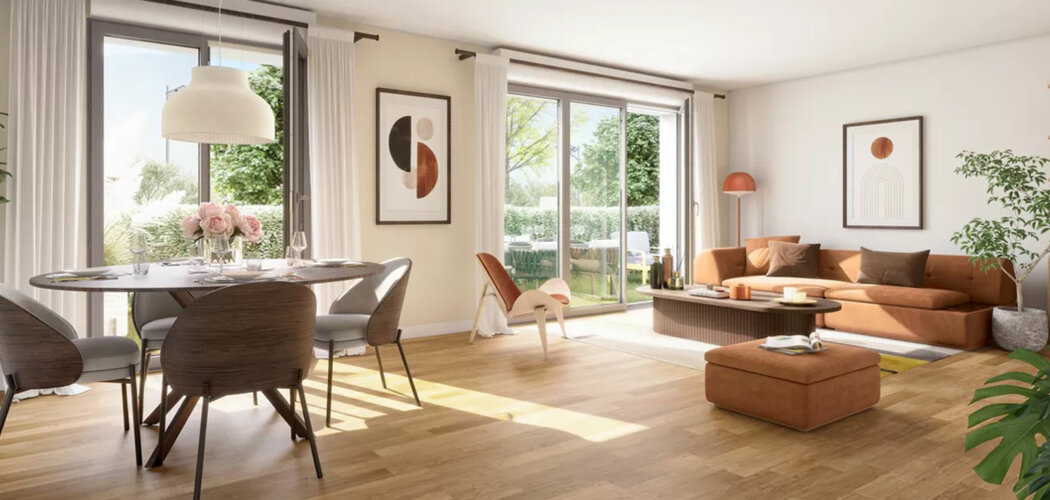 Programme immobilier neuf Le Jade - Saint-Denis cœur du quartier Potier proche RER D et Tram T11 (93200) - Référence : 16660