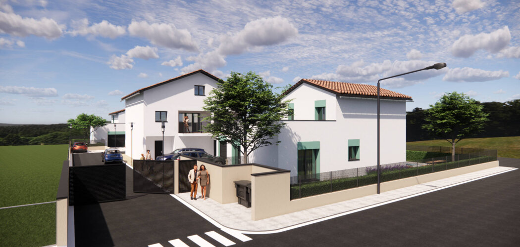 Programme immobilier neuf LE CLOS DU STADE - Saint-Denis-en-Bugey à deux pas de la gare vers Lyon (01500) - Référence : 8926