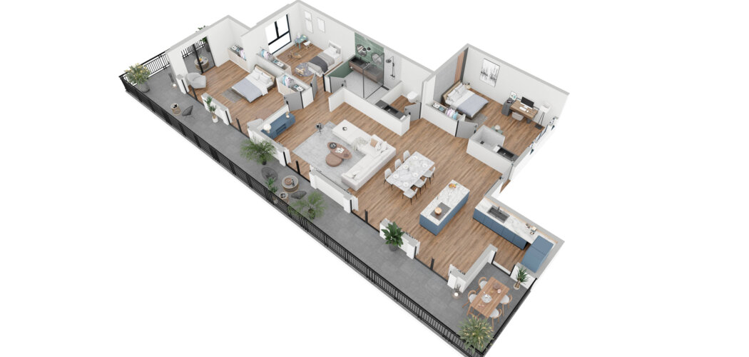 Programme immobilier neuf RESIDENCE LE LINCOLN - Saint-Denis proche centre ville Carré d’Or (97400) - Référence : 12128