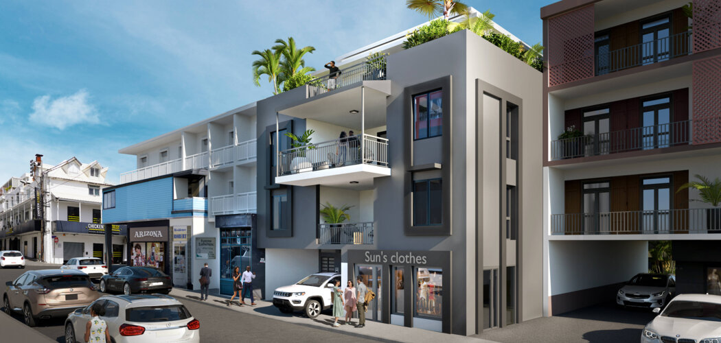 Programme immobilier neuf RESIDENCE LE LINCOLN - Saint-Denis proche centre ville Carré d’Or (97400) - Référence : 12128