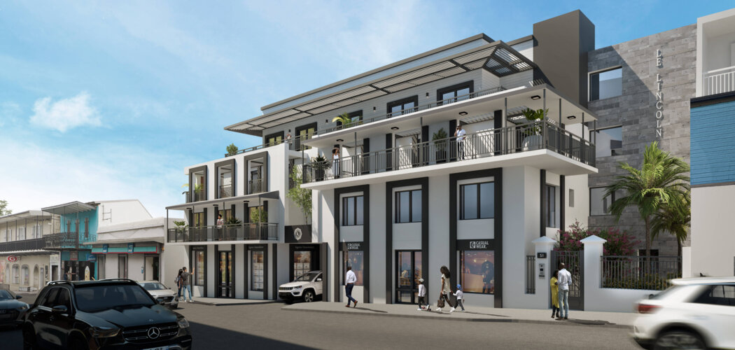 Programme immobilier neuf RESIDENCE LE LINCOLN - Saint-Denis proche centre ville Carré d’Or (97400) - Référence : 12128
