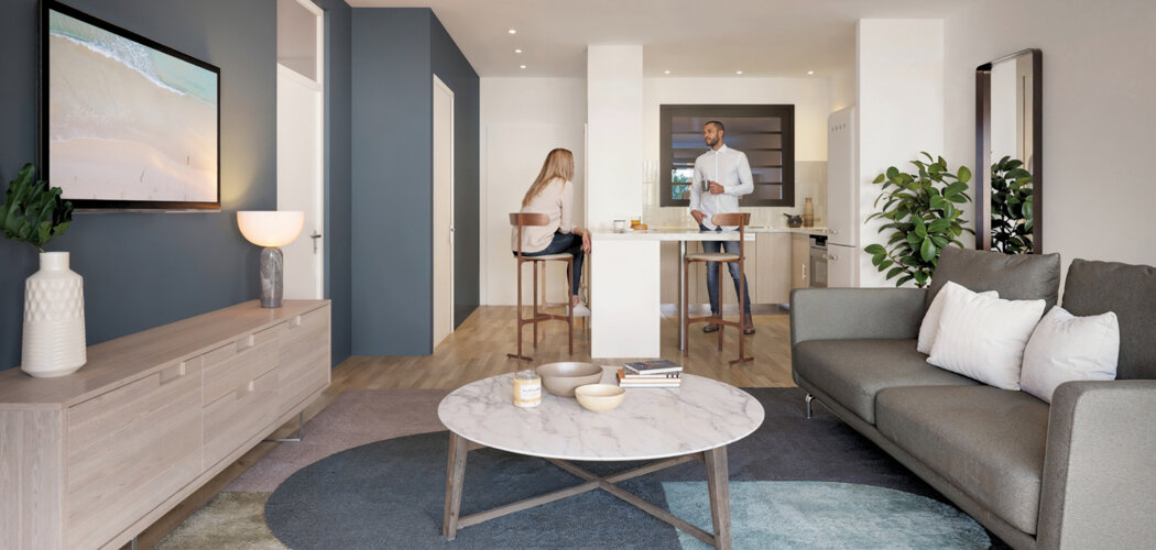 Programme immobilier neuf Résidence Lena - Saint-Denis résidence contemporaine dans un écrin de verdure (97400) - Référence : 18240